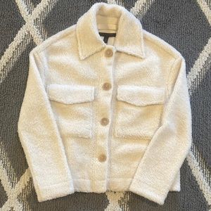 Banan Republic Sherpa Trucker Jacket